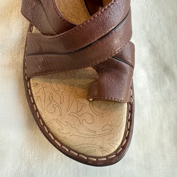 Sofft Brown Leather Womens Sandle Size 8M - Picture 5 of 10